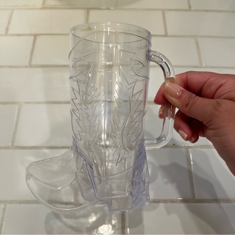 Cowboy boot cup